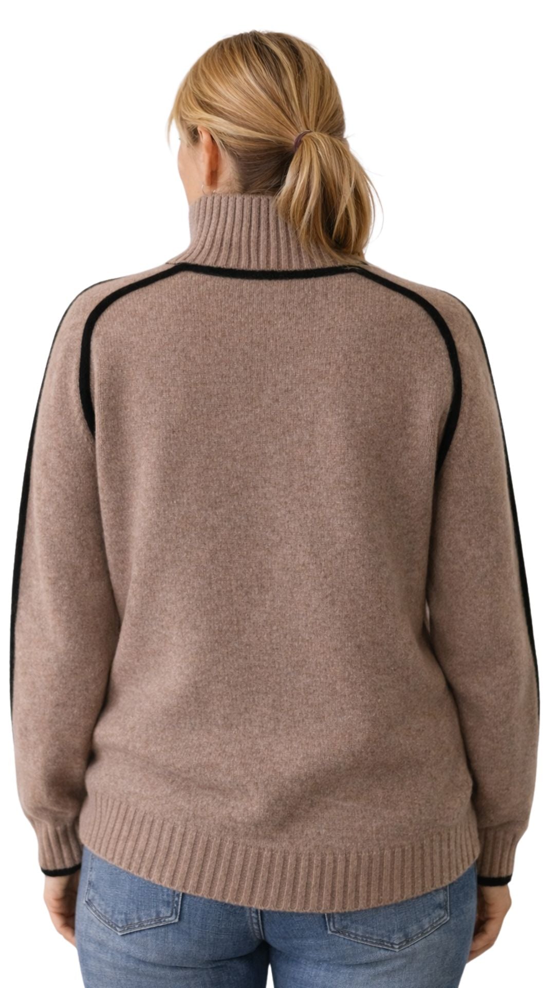 Audrey | Rollkragen-Strickpullover für Damen