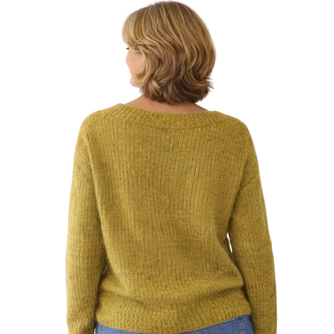 Lea | Pull en Maille Texturée à Col Rond