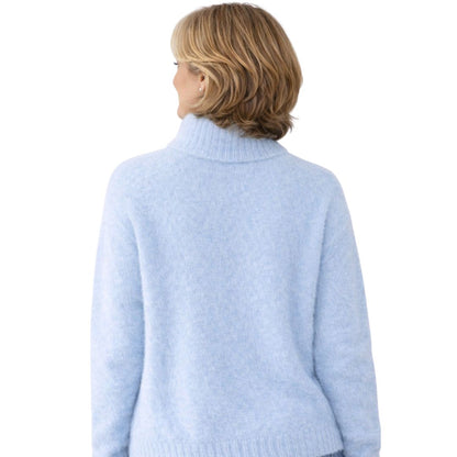 Meline | Pull à Col Roulé Doux à Coupe Confortable